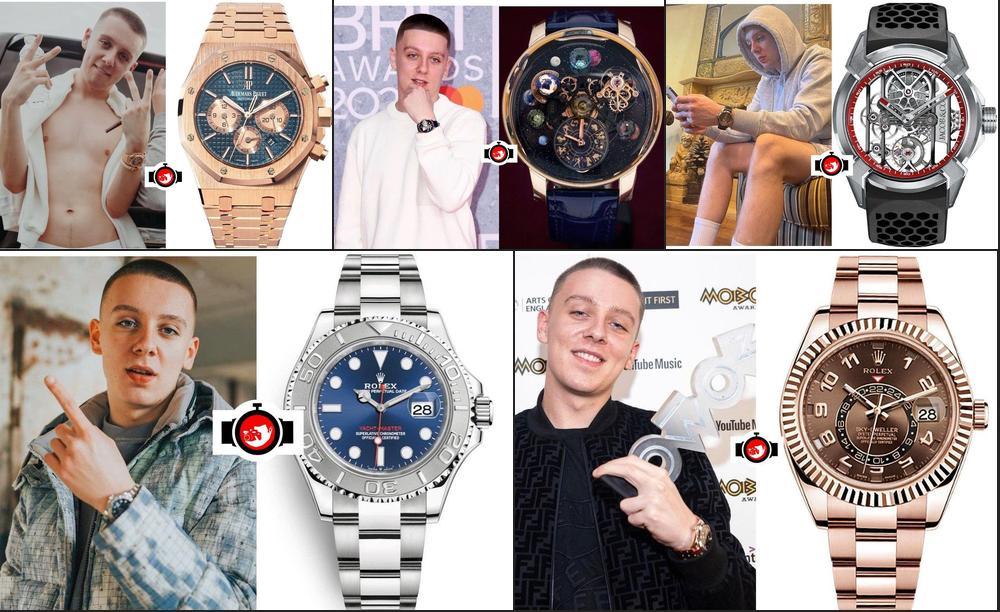 Inside Aitch's Impressive Watch Collection - A Look at Audemars Piguet, Jacob & Co, and Rolex Timepieces