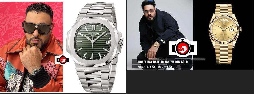 Badshah's Luxury Watch Collection: Patek Philippe and Rolex