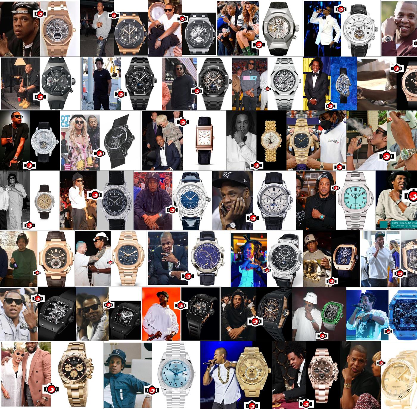 A Closer Look at Jay-Z's Exclusive Watch Collection | A Coveted Lineup of Audemars Piguet, Cartier, Hublot, and More