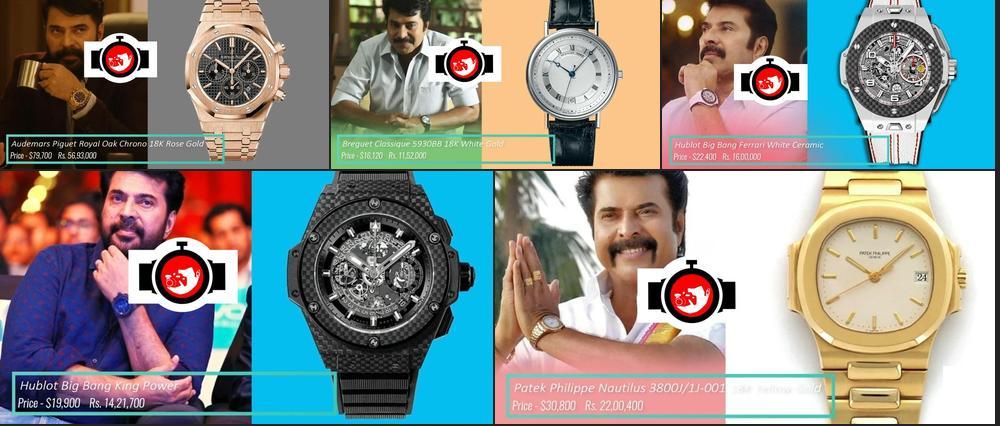 Mammootty's Watch Collection: A Look into the Timepieces of a South Indian Superstar