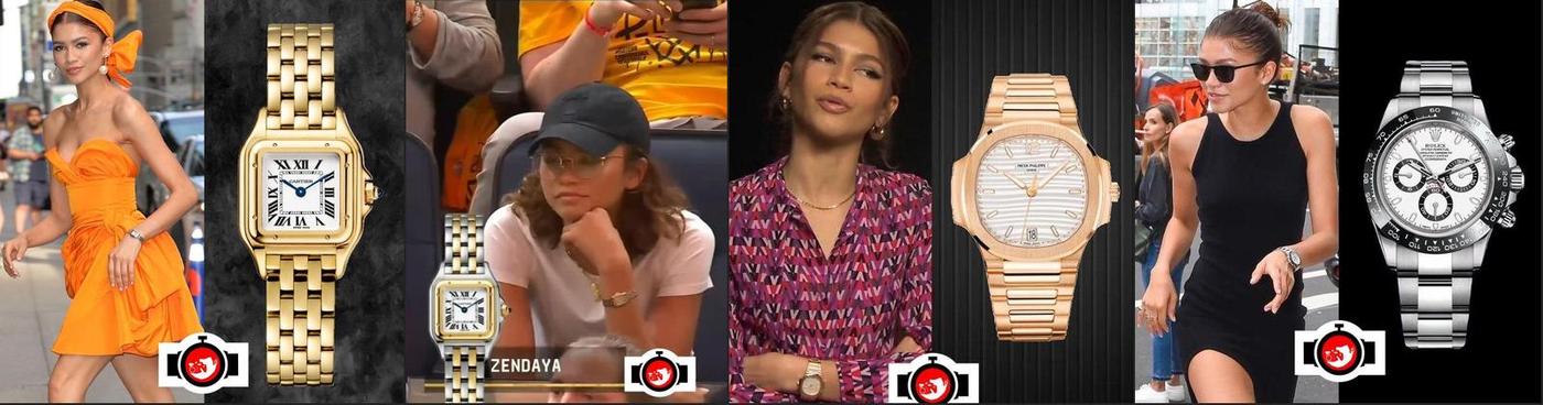 Unveiling Zendaya's Luxurious Watch Collection: A Glimpse into Timeless Elegance 