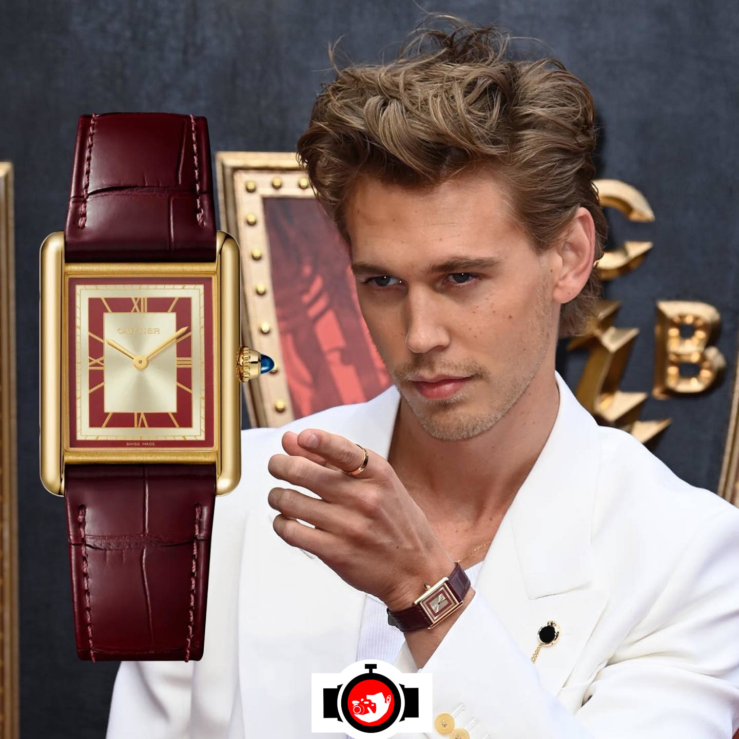 actor Austin Butler spotted wearing a Cartier 
