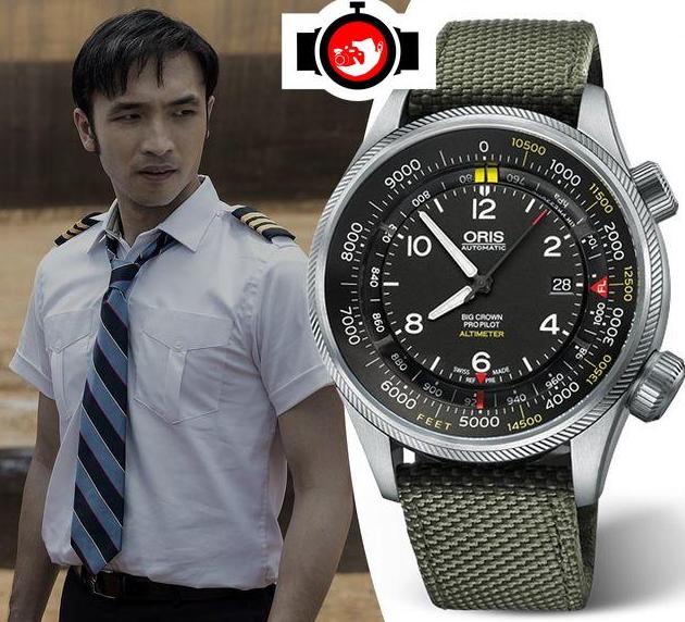 actor Yoson An spotted wearing a Oris 