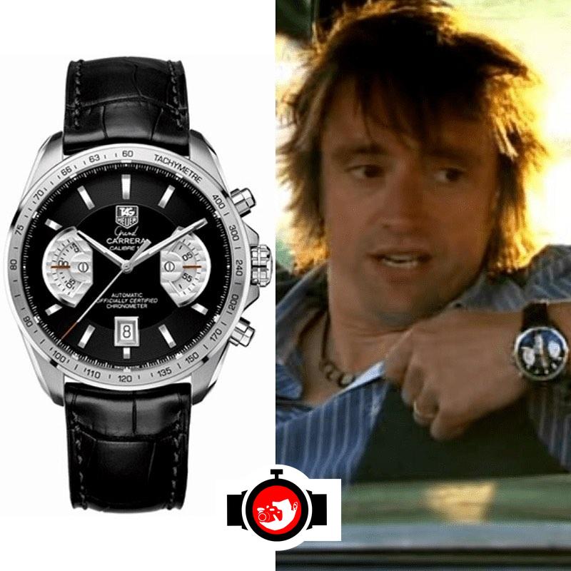 television presenter Richard Hammond spotted wearing a Tag Heuer 