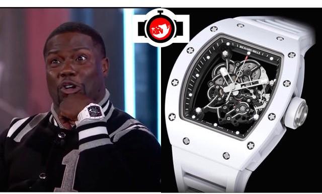Kevin Hart's Impressive Watch Collection: Highlighting His Immaculate Richard Mille RM055 on Jimmy Kimmel Show!
