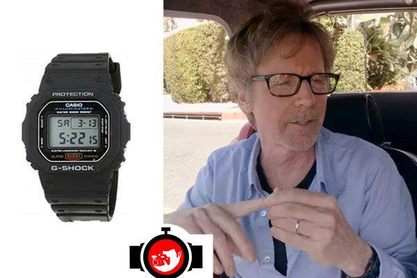 actor Dana Carvey spotted wearing a Casio 