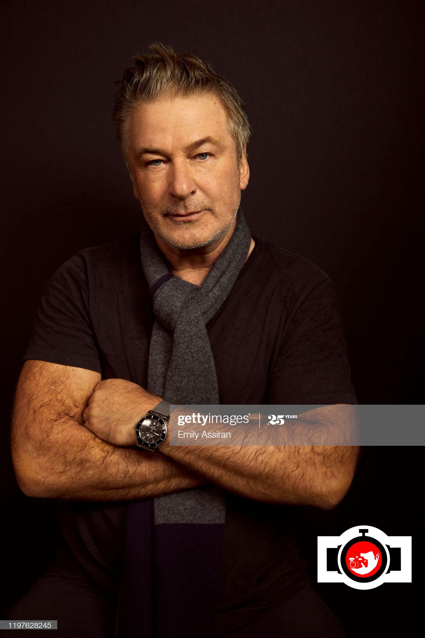 actor Alec Baldwin spotted wearing a Breitling 