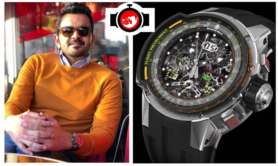 Exploring Joaan Bin Hamad Al Thani's Exceptional Richard Mille Aviation E6-B Flyback RM039 Watch 