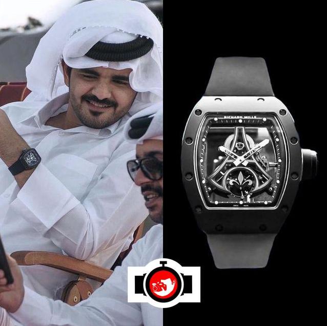 Joaan Bin Hamad Al Thani’s Black Ceramic Richard Mille RM52-03 