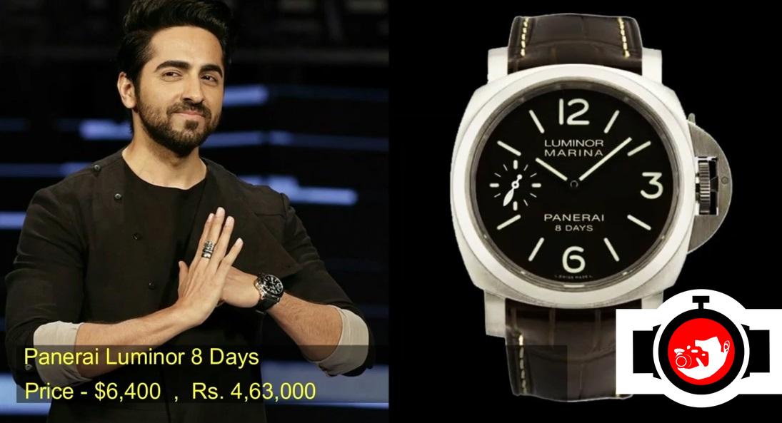 Exploring Ayushmann Khurrana's Panerai Luminor 8 Days: A Timepiece for Watch Aficionados