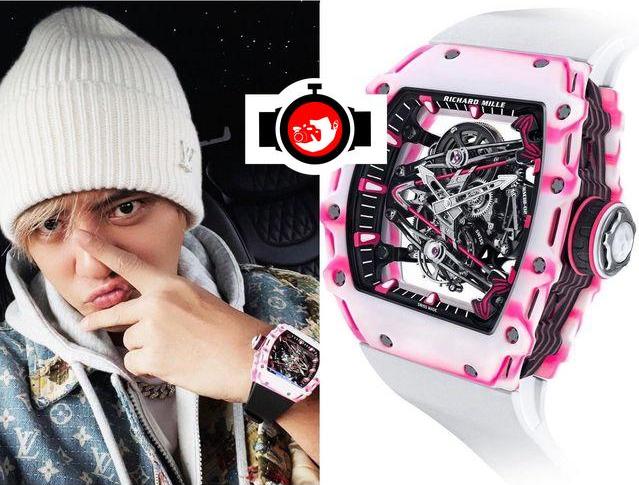 singer Show Lo spotted wearing a Richard Mille RM 38-02