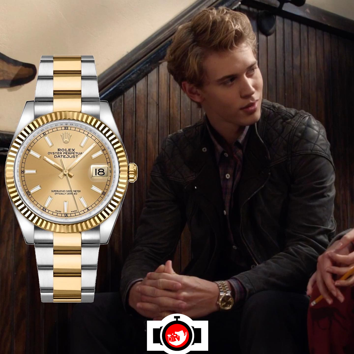 actor Austin Butler spotted wearing a Rolex 