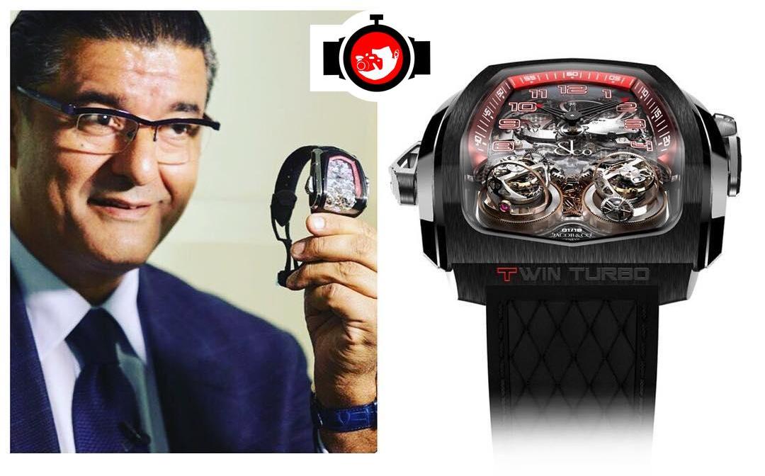 Jacob Arabo's Limited Edition Twin Turbo Tourbillon Minute Repeater Watch