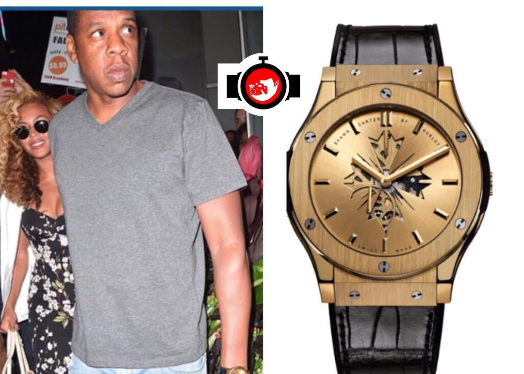 Jay-Z's Limited Edition Shawn Carter by Hublot Watch in 18 KT Gold