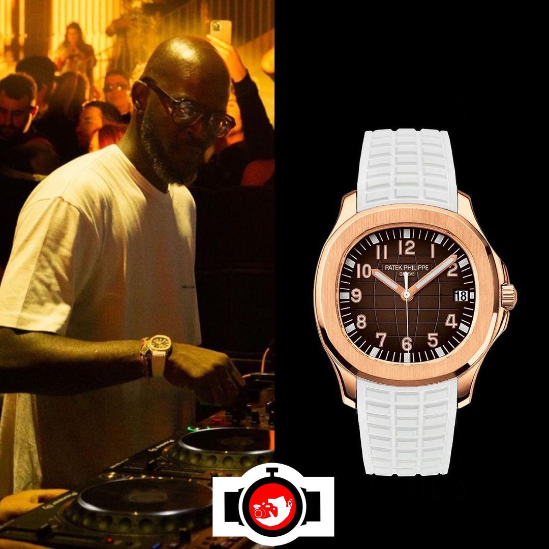 musician Black Coffee spotted wearing a Patek Philippe 5167R
