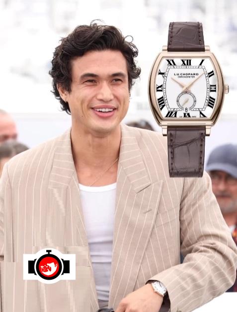 actor Charles Melton spotted wearing a Chopard 