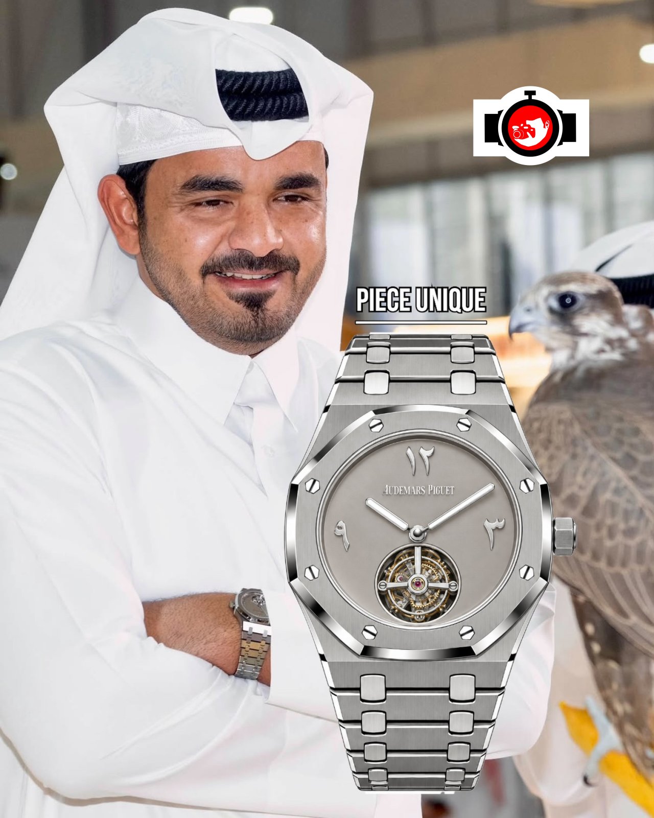 royal Crown Prince of Qatar spotted wearing a Audemars Piguet
