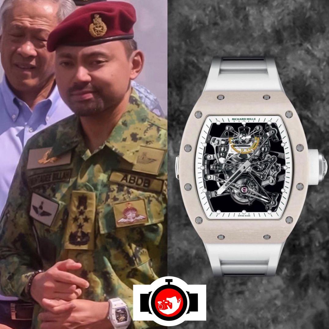 royal Haji Al-Muhtadee Billah spotted wearing a Richard Mille RM 38-01