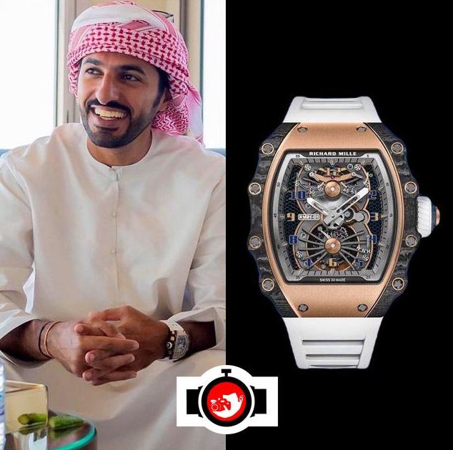 royal Rashid Bin Humaid Al Nuaimi spotted wearing a Richard Mille RM 21-01