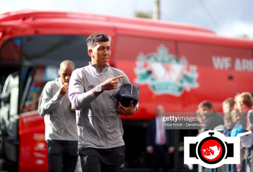footballer Roberto Firmino spotted wearing a Hyt H0