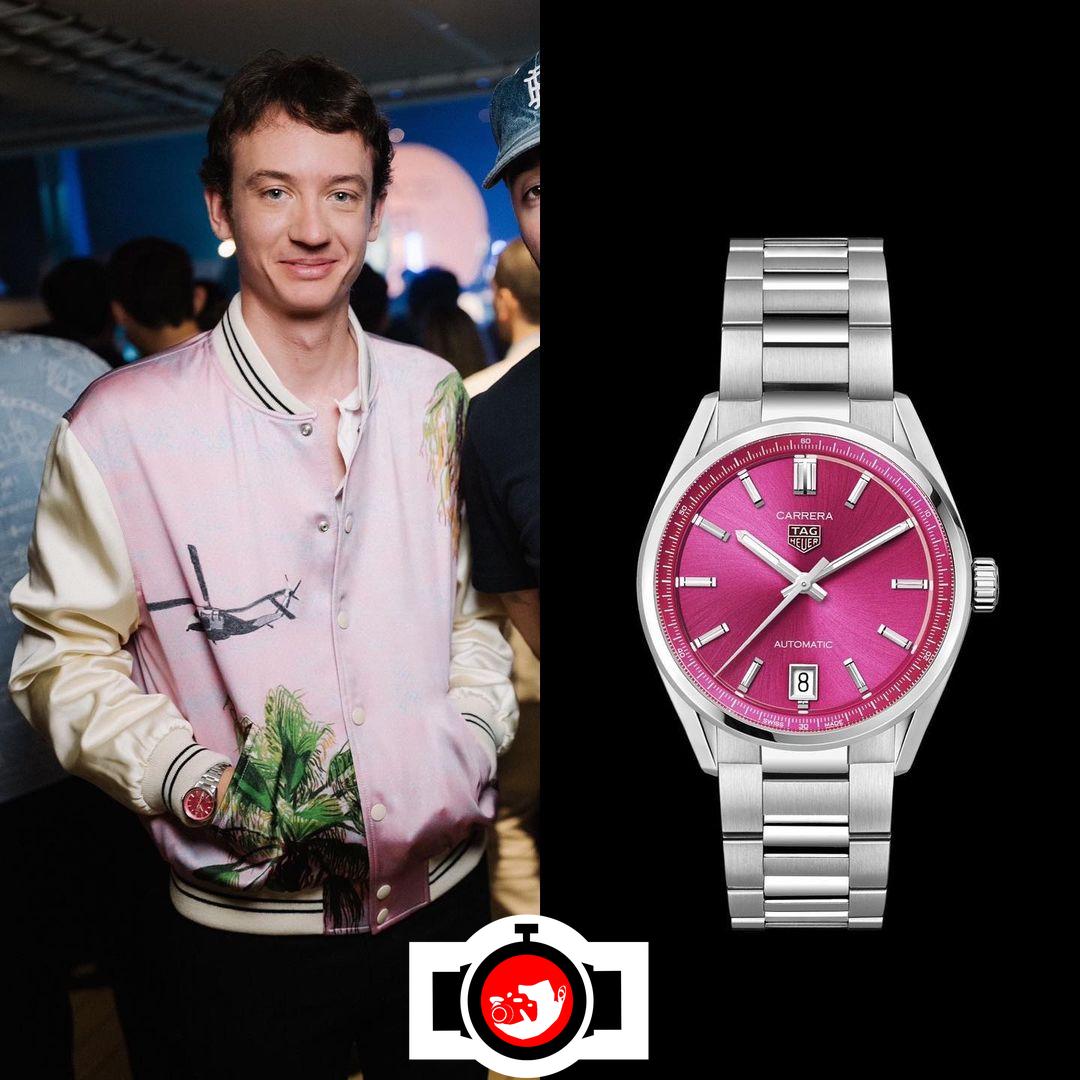 business man Frédéric Arnault spotted wearing a Tag Heuer 