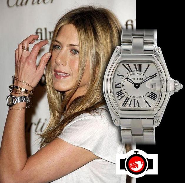 actor Jennifer Aniston spotted wearing a Cartier 