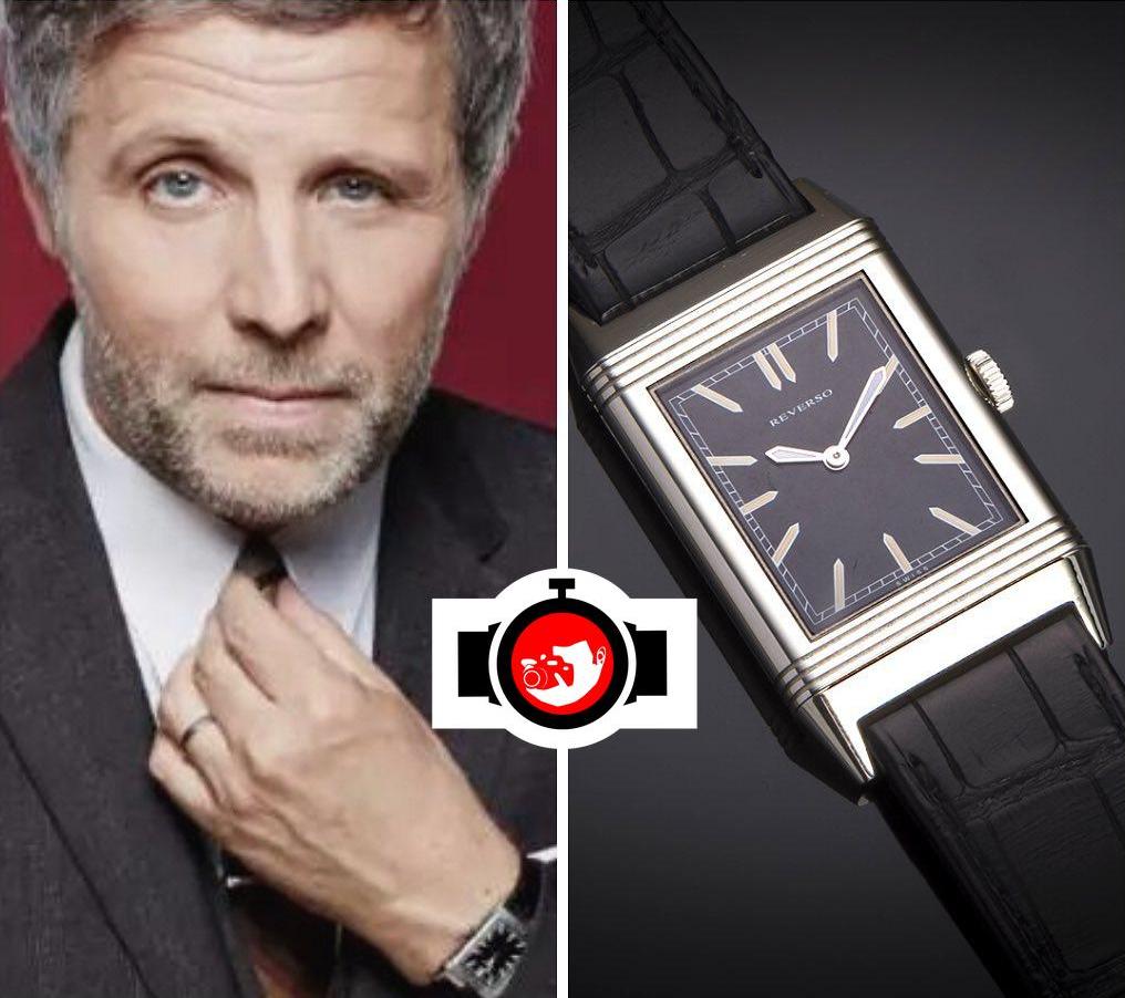 actor Stéphane Guillon spotted wearing a Jaeger LeCoultre 