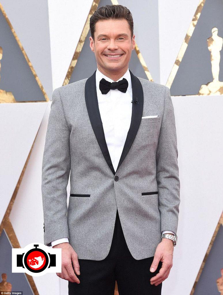 television presenter Ryan Seacrest spotted wearing a Rolex 6263