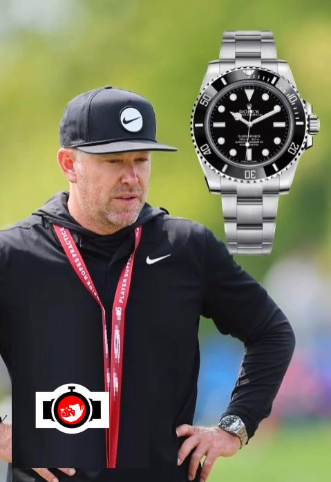 golfer Boyd Summerhays spotted wearing a Rolex 