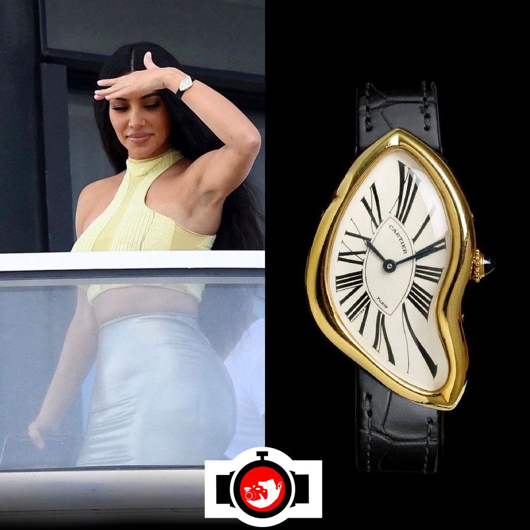 business man Kim Kardashian spotted wearing a Cartier 