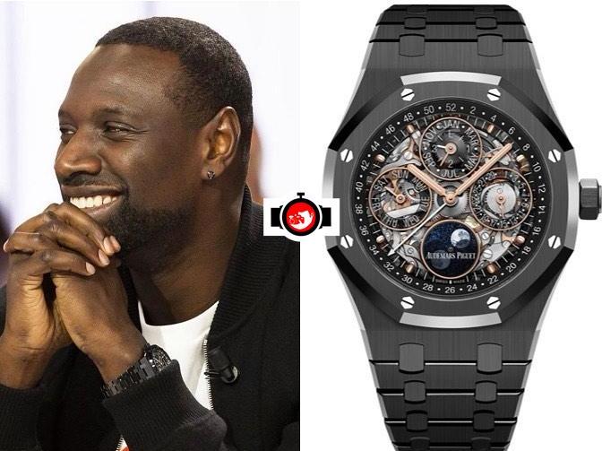 actor Omar Sy spotted wearing a Audemars Piguet 26585CE️