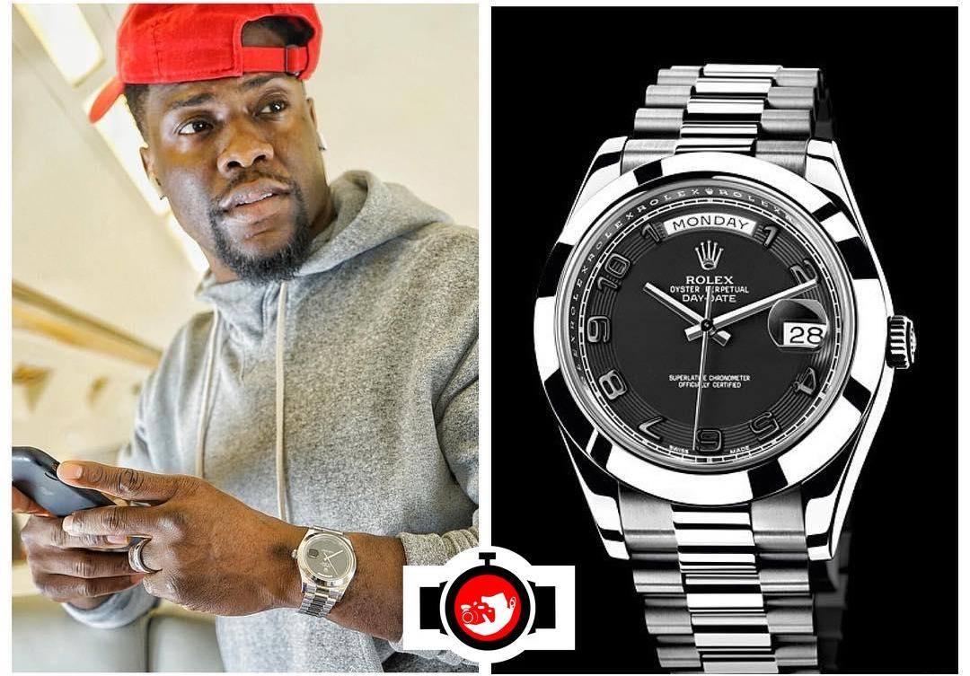 Kevin Hart's Platinum Rolex Day Date II: A Timeless Classic