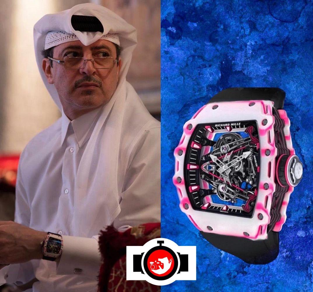 business man Adel Ali Bin Ali spotted wearing a Richard Mille RM 38-02