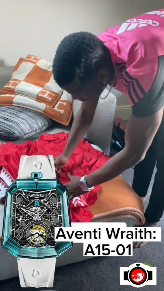 Discover Paul Pogba's Impressive Watch Collection: The Aventi A15-01 WRAITH