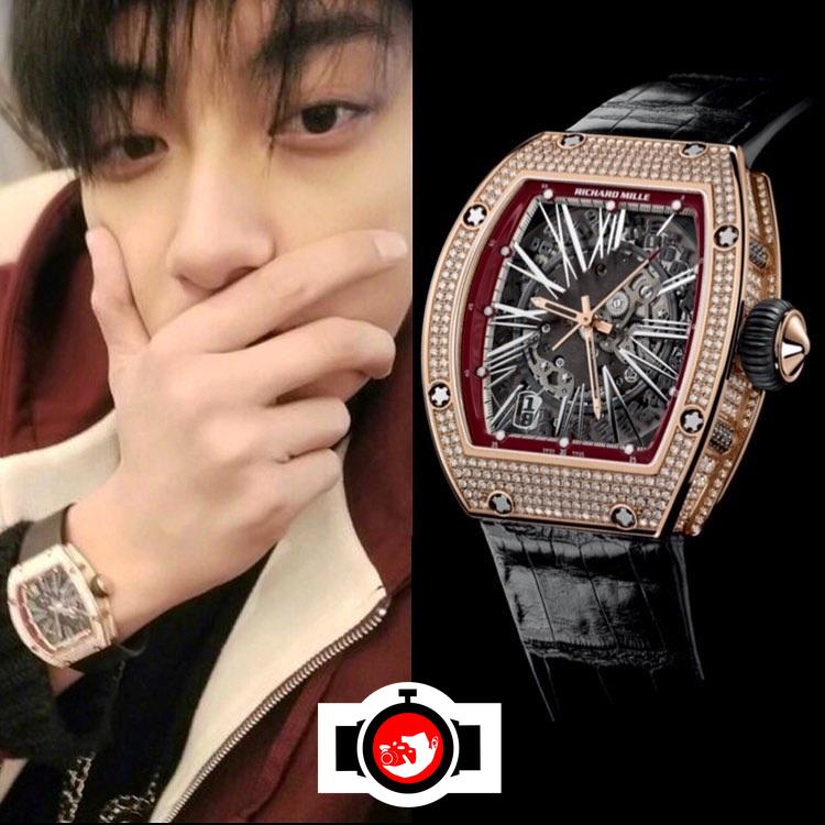 rapper Huang Zitao spotted wearing a Richard Mille RM23