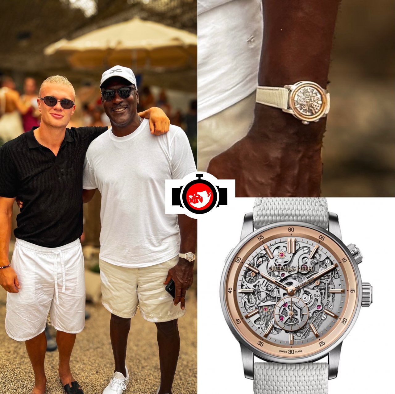  Michael Jordan spotted wearing a Audemars Piguet 26397PN
