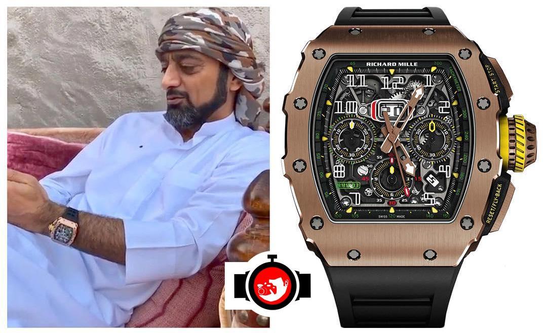 Discover the High-End Richard Mille RM 11-03 Chronograph in Ammar bin Humaid Al Nuaimi's Watch Collection