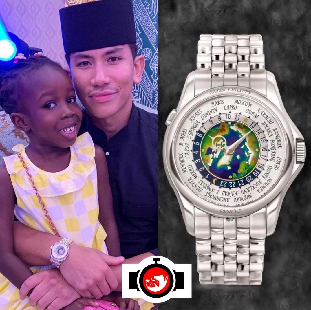 royal Abdul Mateen spotted wearing a Patek Philippe 5131/1P