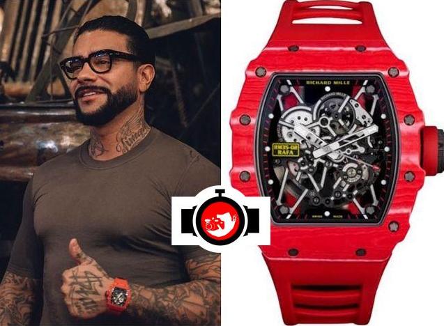 rapper Timati spotted wearing a Richard Mille RM 35-02