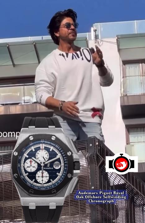 actor Shah Rukh Khan spotted wearing a Audemars Piguet 26401PO