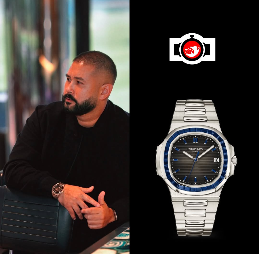 royal Crown Prince and Regent of Johor spotted wearing a Patek Philippe 5711/1P-001