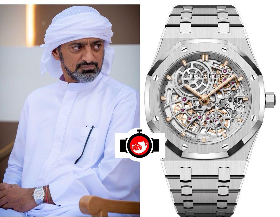 Inside Ammar bin Humaid Al Nuaimi’s Watch Collection: A Look at His 50th Anniversary Open Worked ‘Skeleton’ Stainless Steel Audemars Piguet Royal Oak ‘Jumbo’ Extra Thin