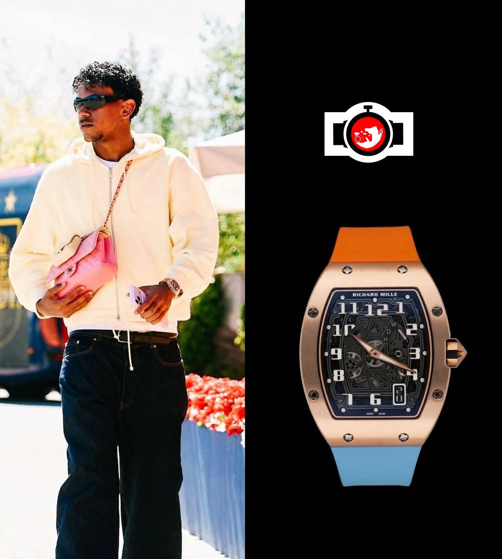 footballer Lamine Yamal spotted wearing a Richard Mille RM 67-01