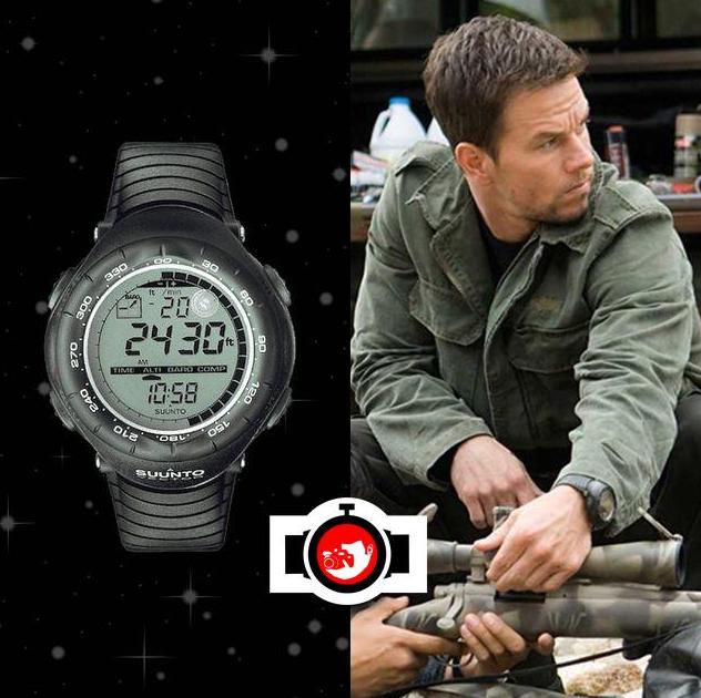 actor Mark Wahlberg spotted wearing a Suunto SS010600110