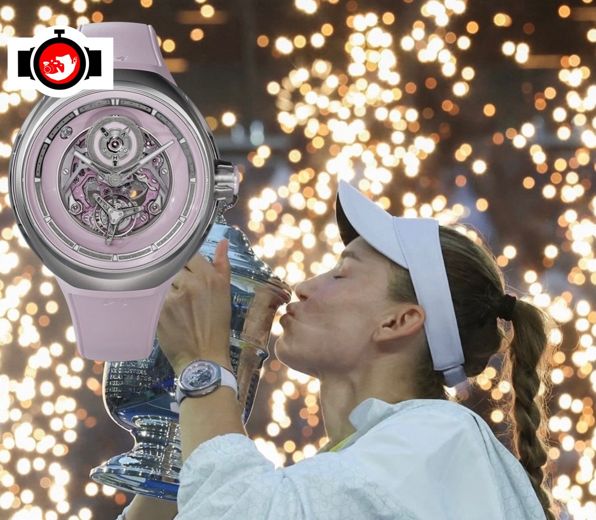 Elena Rybakina Spotted Wearing Vanguart Orb Tourbillon After 2026 US Open Victory