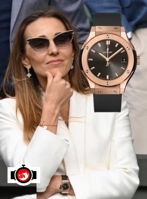influencer Jelena Djokovic spotted wearing a Hublot 