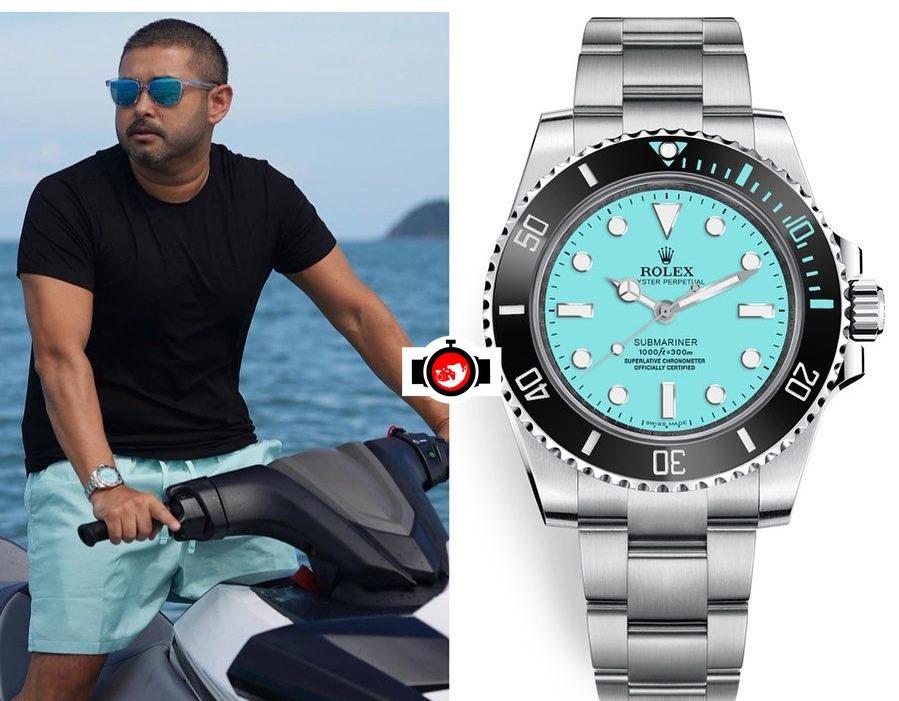 royal Tunku Ismail Ibni Sultan Ibrahim spotted wearing a Rolex 114060