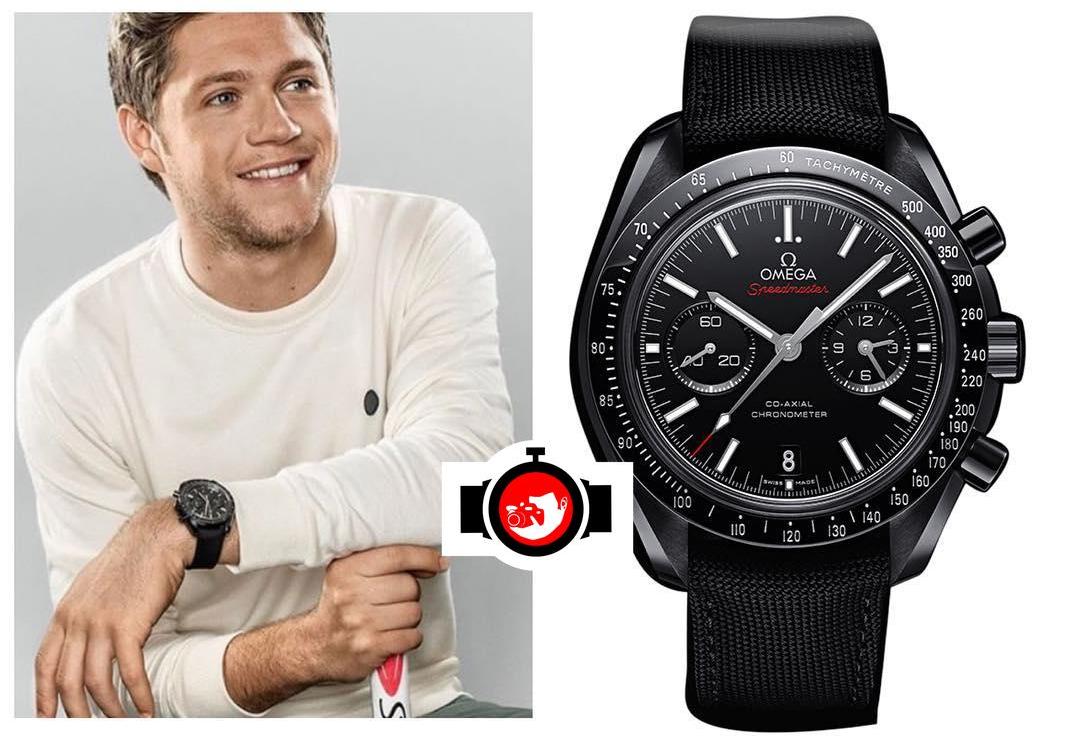 singer Niall Horan spotted wearing a Omega 311.92.44.51.01.003