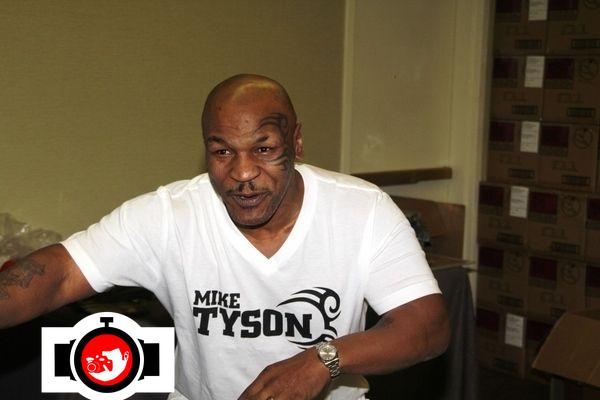 boxer Mike Tyson spotted wearing a Rolex 