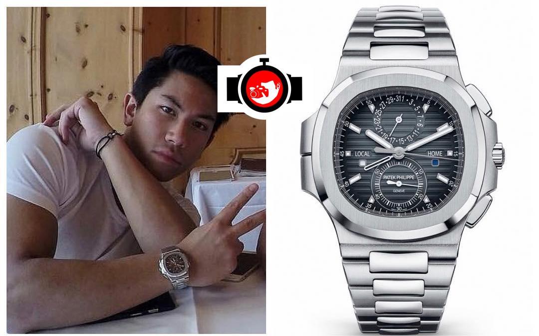 royal Abdul Mateen spotted wearing a Patek Philippe 5990